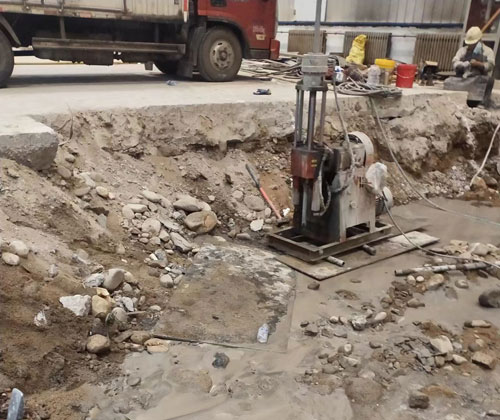 文水公路下沉压浆